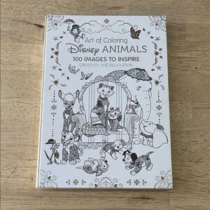 Disney Animals Art of Coloring Adult Coloring Book